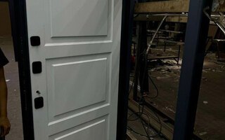 входная дверь с терморазрывом, порошок + МДФ